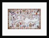 Chart of the entire Mediterrean, 17th century by Cavolini