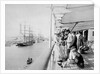 Deck scene, Port Said, onboard the RMS 'Orizaba' (1886) by unknown