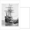 Brig and barque at low tide, Swansea by unknown