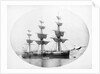 HMS 'Shannon' (1875) at anchor by unknown