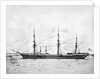Photograph of the 'Volage' with her funnel down by unknown