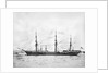 Photograph of the 'Volage' with her funnel down by unknown