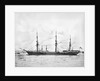 Photograph of the 'Volage' with her funnel down by unknown