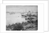 The port of Calcutta, circa 1870 by unknown