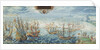 The Spanish Armada in the Strait of Dover, 1588 by Flemish School