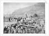 Capture of a Choshu battery at Shimonoseki by Felice Beato