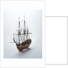 Model of a warship (1685), 40 guns by unknown