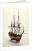Ship of 40 guns by unknown