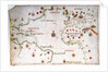 Portulan chart of the Atlantic by Pedro Reinel