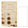 Message found by the McClintock Expedition near Point Victory, North-West Coast of King William Island, detailing the fate of the Franklin Expedition by unknown