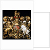 Royal coat of arms of King William III by unknown