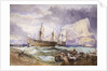 HMS 'Victory' towed into Gibraltar by Clarkson Stanfield