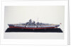 'Bismarck', port broadside view by H. G. Sitford