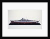 'Bismarck', port broadside view by H. G. Sitford
