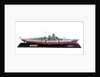 'Bismarck', starboard broadside view by H. G. Sitford