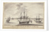 A view of Charleston, Carolina by Nicholas Pocock (21 June to 4 November 1767, on voyages from Bristol to South Carolina and back) by Nicholas Pocock