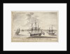 A view of Charleston, Carolina by Nicholas Pocock (21 June to 4 November 1767, on voyages from Bristol to South Carolina and back) by Nicholas Pocock