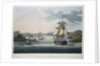 The Harbour of Port Cornwallis, Island of Great Andaman with the Fleet getting under Weigh for Rangoon by J. Moore