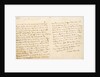 Letter from Horatio Nelson to Admiral Kingsmill, dated 1804 by Horatio Nelson