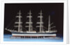 Model of four-masted barque 'Moshulu' (1904) by Donald Bradley