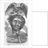Severed head of the South American pirate Vincent Benevides by unknown