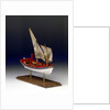 Full hull model, 6-oared ship's launch, starboard by Robert A. Lightley