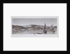 Timor. Vue de la rade, de la ville et du fort hollandois de Coupang by Charles Lesueur; Pillement; Nee; J. Milbert