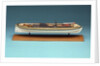 Model of a gunboat (circa 1808) by unknown