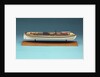 Model of a gunboat (circa 1808) by unknown