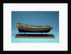 Navy Board skeleton model, starboard broadside by unknown