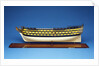 Model of 'Caledonia' (1808), 120 guns, three decker ship of the line by Robert Seppings
