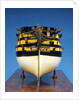 Model of 'Caledonia' (1808), 120 guns, three decker ship of the line by Robert Seppings