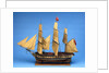 Ship of 38 guns, port broadside by unknown