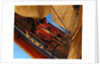 Ship of 38 guns, deck detail with ship's boats by unknown