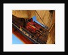 Ship of 38 guns, deck detail with ship's boats by unknown
