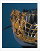Full hull model of First Rate 100-gun warship 'Royal George' (1756) by Thomas Burroughs