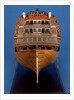 'Royal George', dead astern by Thomas Burroughs