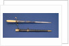 Straight-bladed dirk by unknown