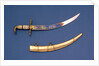 Curved bladed dirk by Cox
