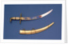 Curved bladed dirk by Cox