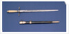 Straight-bladed dirk by Unknown