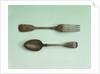 Fork and spoon relics of Sir John Franklin's last expedition by George Adams