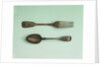 Fork and spoon relics of Sir John Franklin's last expedition by George Adams