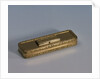 18 carat gold toothpick case with a close-fitting hinged lid by John Allen