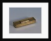 18 carat gold toothpick case with a close-fitting hinged lid by John Allen