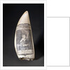 Scrimshaw whale tooth "The Sailor Boy" by unknown