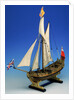 Skeleton model, royal yacht, port by unknown