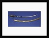 Presentation sword, which is supposedly a replica of the sword presented to Vice-Admiral Horatio Nelson (1758-1805) by unknown