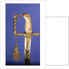 Presentation sword, hilt detail by R. Teed