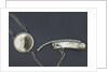 Silver presentation boatswain's call with a medallion commemorating the Blockade of Toulon. by Henry Croswell
